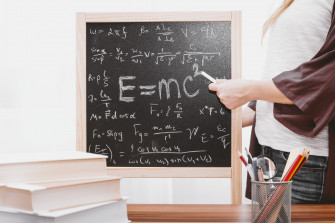 Wallpaper Chalkboard Maths Math And Teaching HD 4k