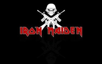 Iron Maiden Logo Wallpaper By Gilfordart