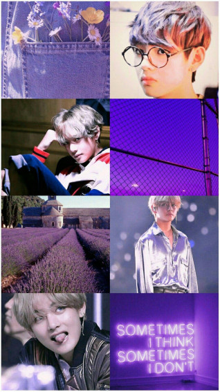 Bts Purple Aesthetic Wallpaper