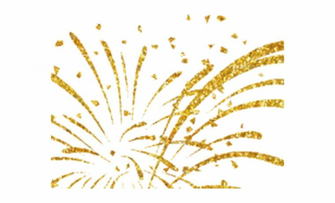 Clipart Wallpaper Blink Transparent Background Gold Fireworks