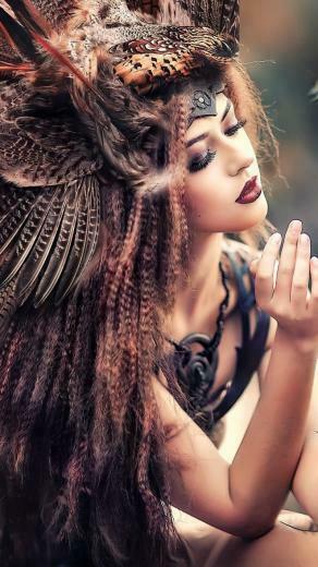 Women Native American Wallpaper Id