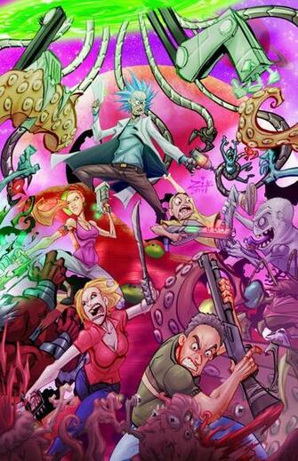 Rick And Morty King Of The Hill By Zipdraw
