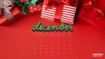 December Calendar Wallpaper Desktop And Mobile Version