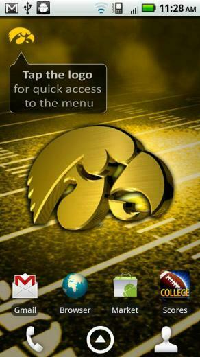 Iowa Hawkeyes Revolving Wp Screenshot