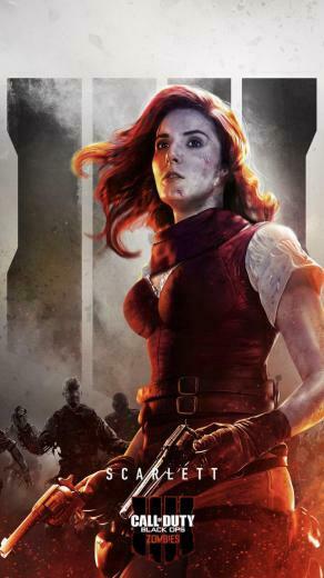 Call Of Duty Black Ops Zombies Wallpaper Scarlett