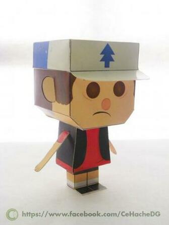 Dipper Pines Papercraft By Moomuu