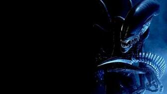 Black Background Alien Movie Aliens HD Wallpaper Desktop