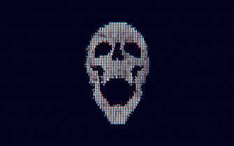 Black Skull Wallpaper