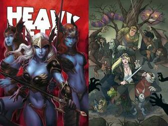 Heavy Metal Magazine Art Wallpaper Deevelliott