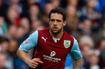 Danny Ings Caught In His Playful Side Post Wallpaper