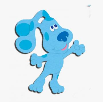 Noggin Blue S Clues Plush Dolls Blues Clear Background HD