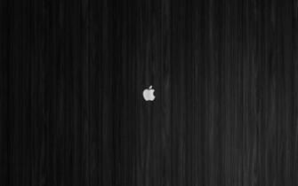 White Apple On Black Wood Mac Wallpaper By Zgraphx