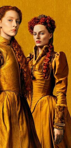 Margot Robbie And Saoirse Ronan In Mary Queen Of Scots