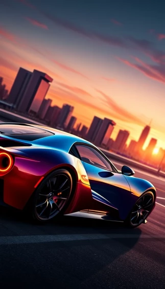 Ford Gt Supercar Phone Wallpaper