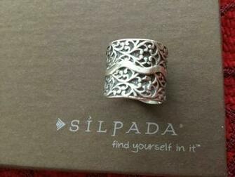 Sterling Silver Silpada R1741 Vine Scroll And Similar Items
