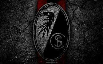 Wallpaper Freiburg Logo Art Bundesliga Soccer