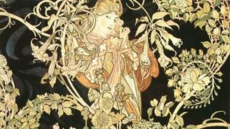 Background Format Alphonse Mucha V Kbytes