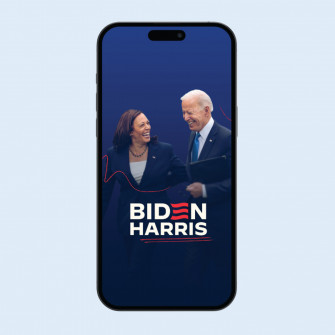 Biden Harris Phone Wallpaper Digital