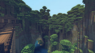 Minecraft Landscape Wallpaper