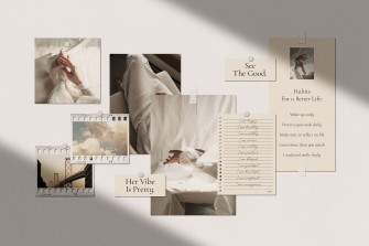 Realistic Mood Board Mockups Psd Desktop Wallpaper Art Macbook