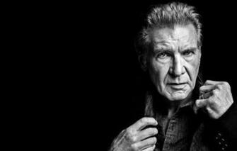 Wallpaper Actor Black Background Model Harrison Ford