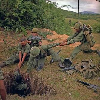 Soldiers Vietnam Wallpaper Tunnel