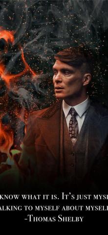 Peaky Blinders Fan Art iPhone Wallpaper