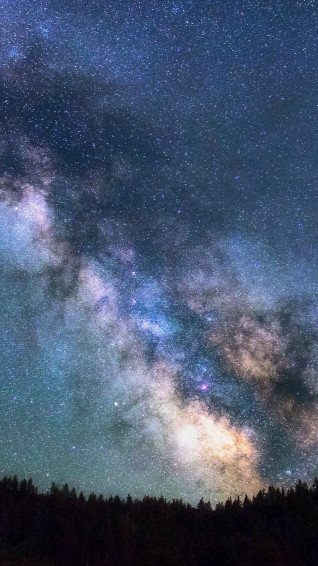 Stars Night Sky Milky Way Scenery 4k Rare Gallery HD
