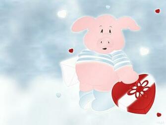 Cartoon Valentine Background For Powerpoint Template