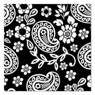 Large Paisley Design Wallpaper