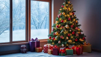 Christmas Round Wallpaper