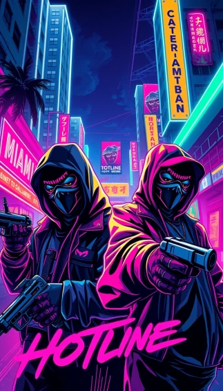Hotline Miami Wallpaper Phone