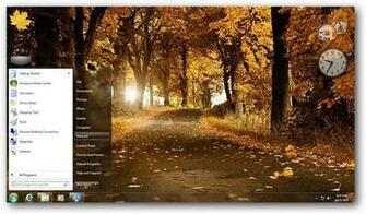 Autumn Theme For Windows And Nature Themes