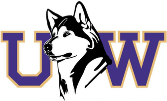 Washington Huskies Secondary Logo Ncaa Division I U Z