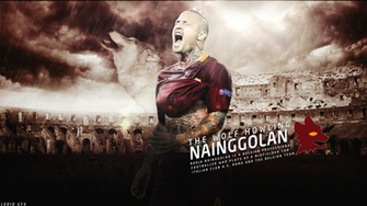 Radja Nainggolan Wallpaper Roma Lediogfx By