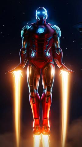 Iron Man Fortnite 4k Ultra HD Mobile Wallpaper