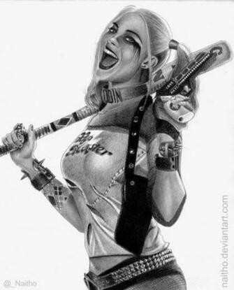 Harley Quinn Suicide Squad By Naitho