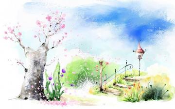 Drawing Desktop Wallpaper Top Background