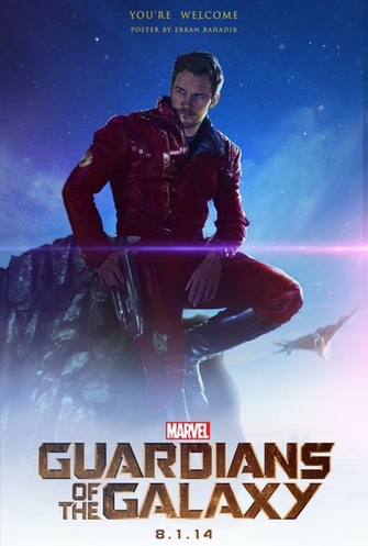 Guardians Of The Galaxy Star Lord Poster By