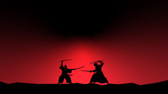 Samurai Fight 1440p Resolution HD 4k Wallpaper Image Photos And Picture