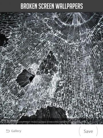 Broken Screen Wallpaper On The App Store