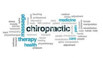 Chiropractic Animated Word Cloud Text Design Animation Video