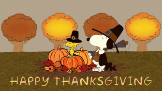Snoopy Thanksgiving Image Wallpaper