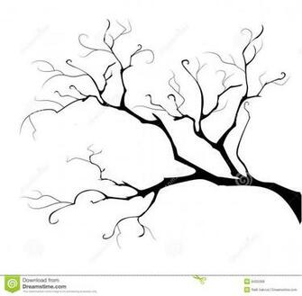 Black Tree Branch Silhouette Wallpaper