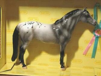 Modello Di Cavallo Breyer Appaloosa Vettoriale