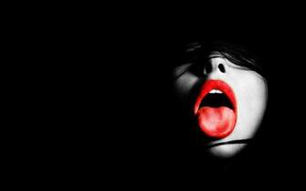 Red Lips And Rose HD Wallpaper For Picture