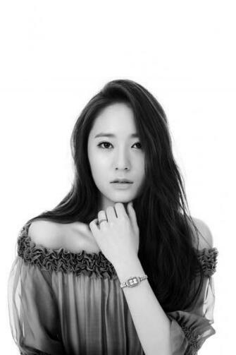 Ios7 Krystal Posing Parallax HD iPhone iPad Wallpaper