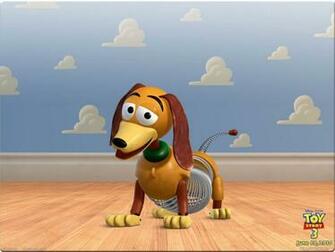 Slinky Dog Cloud Wall Wallpaper Toy Story