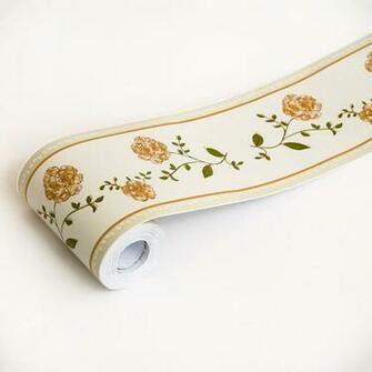 Laurustinus Self Adhesive Wallpaper Borders Home Decor Roll