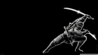 Ninja Wallpaper A Showing Holding Sword